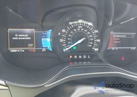 2020 Ford Fusion Se из США, поврежденный, VIN 3FA6P0HDXLR160183